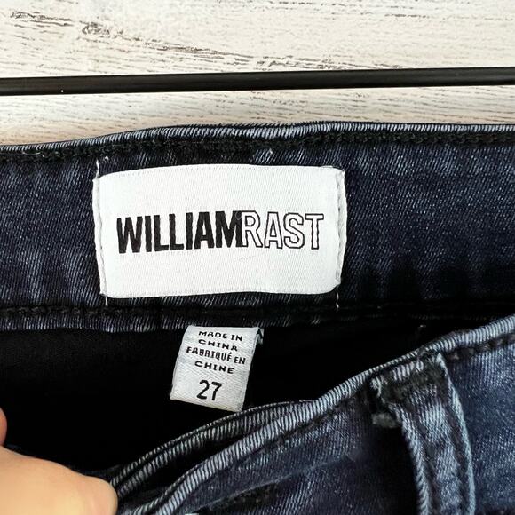 William Rast Dark Wash Studded Skinny Jeans Size 27 - Picture 7 of 10